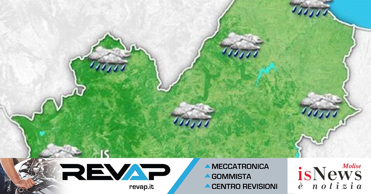 Meteo in Molise: nel weekend nubi, piogge e temperature invernali ...