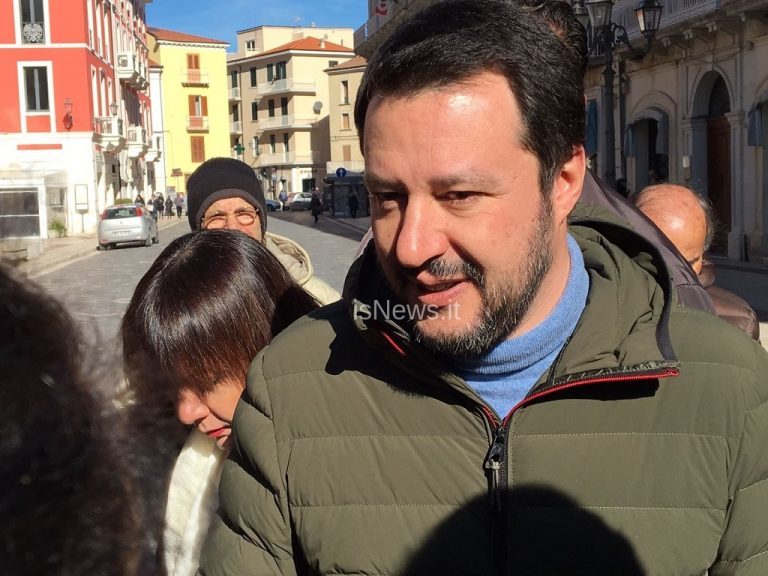 Salvini torna oggi in Molise. La tappa a Rionero e il pressing su Toma per nominare l’assessore