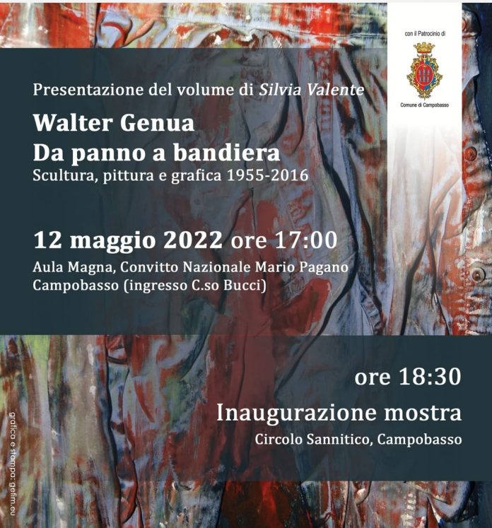 La locandina della mostra dedicata a Walter Genua