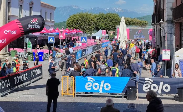 Il Giro d'Italia a Isernia