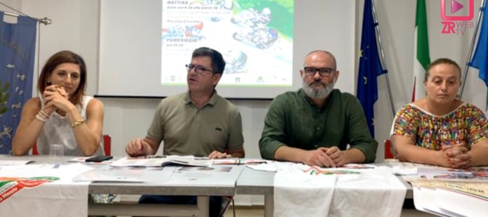 Conferenza stampa Milano-Taranto a Macchia