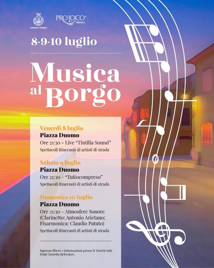 Locandina Evento 'Musica al Borgo'