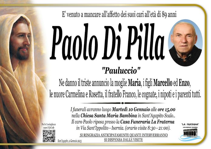 Di Pilla Paolo, onoranze funebri 'La Fraterna'